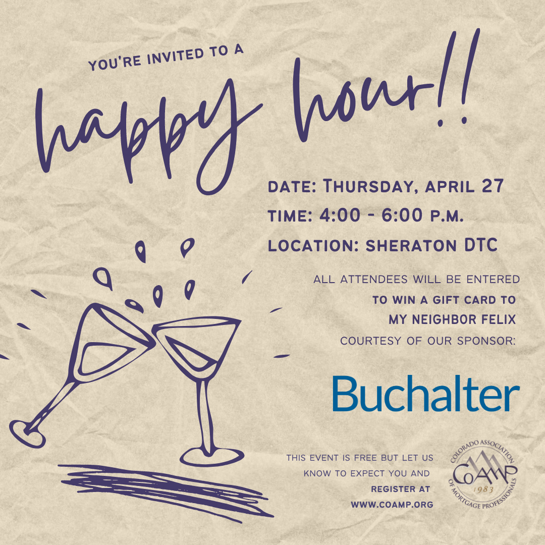 You're invited to a happy hour!